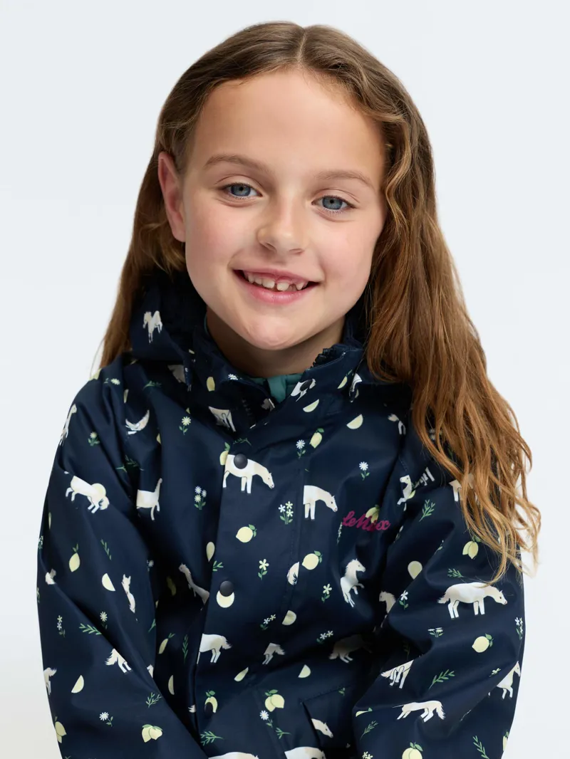 LeMieux Mini Pippin Splash Jacket Navy-1