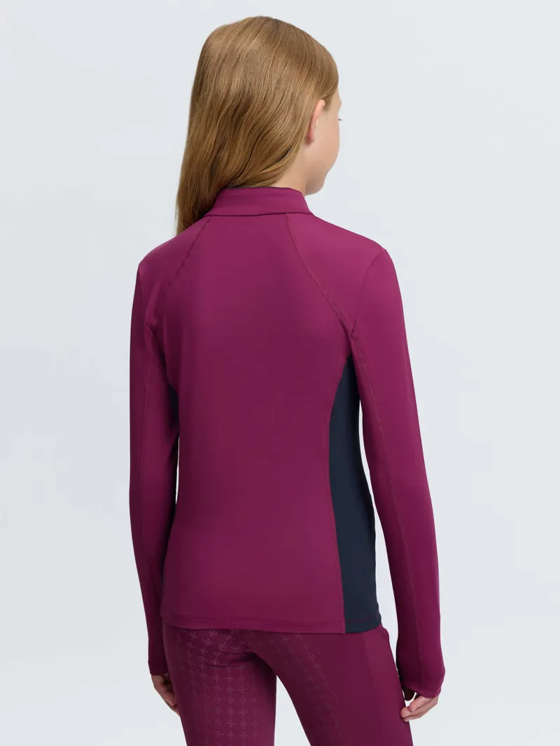 LeMieux Young Rider Classique Base Layer Blackberry-2