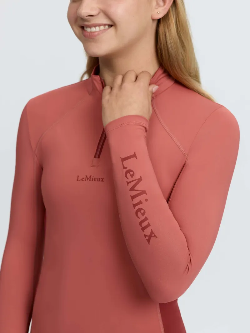 LeMieux Young Rider Classique Base Layer Spiced Earth-1