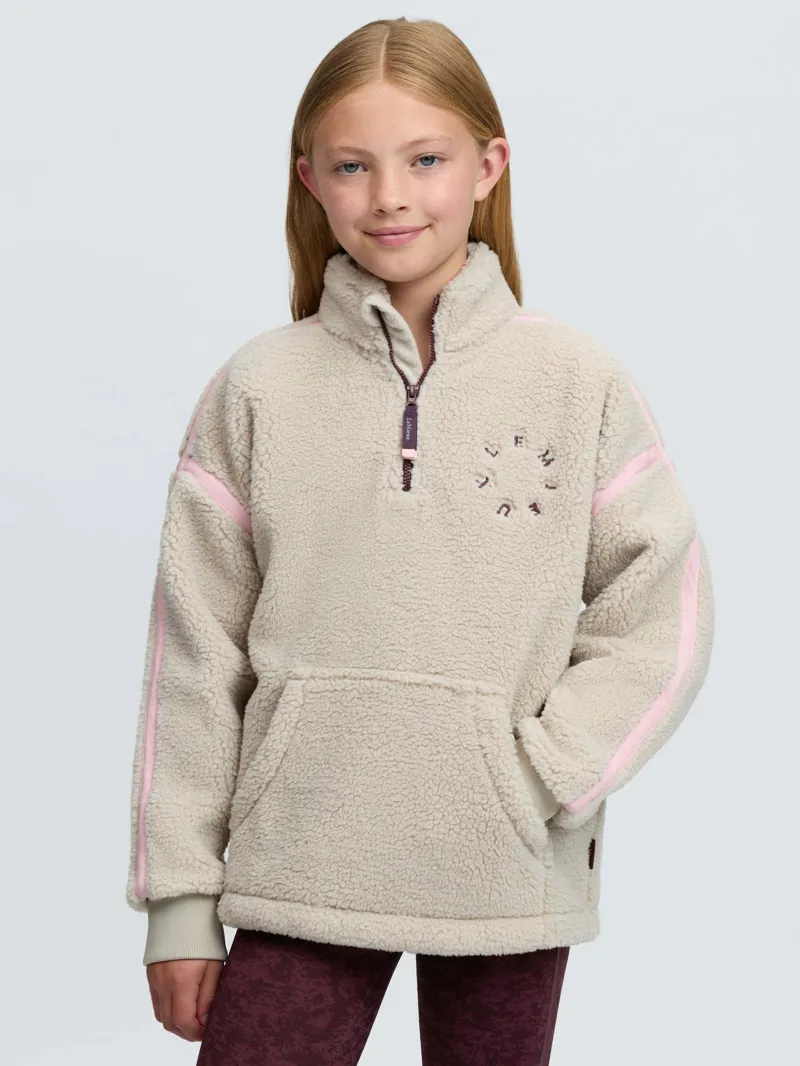 Young Rider Jody Teddy Fleece Stone