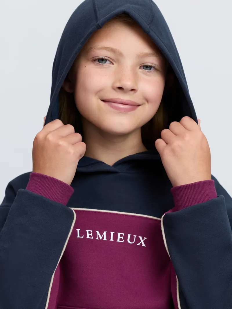 LeMieux Young Rider Sadie Hoodie Blackberry-1