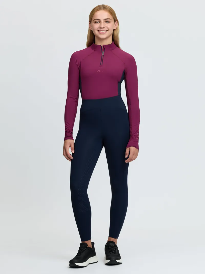 Young Rider Nell Brushed Pull Ons Navy