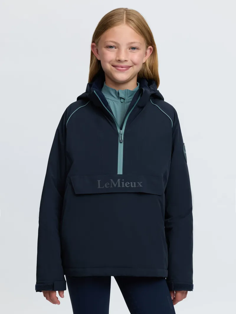 LeMieux Young Rider Bailey Waterproof Anorak Navy