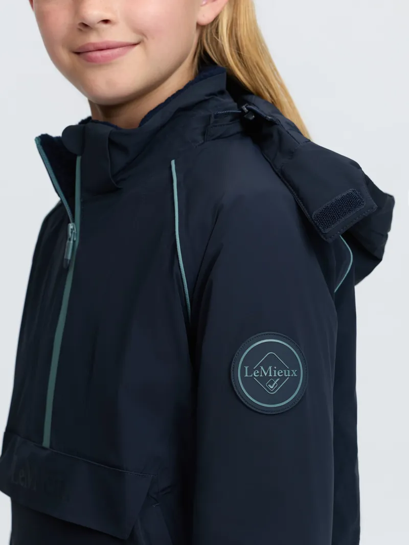 LeMieux Young Rider Bailey Waterproof Anorak Navy-1