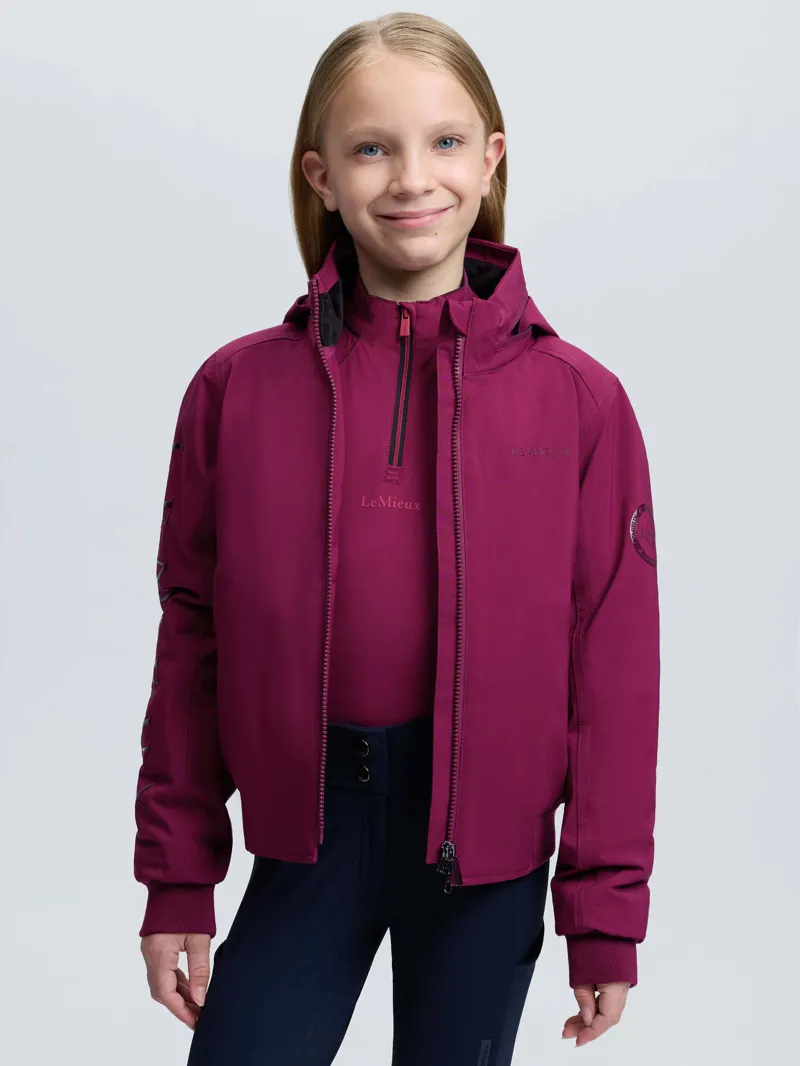 Young Rider Clarissa Crew Jacket Blackberry
