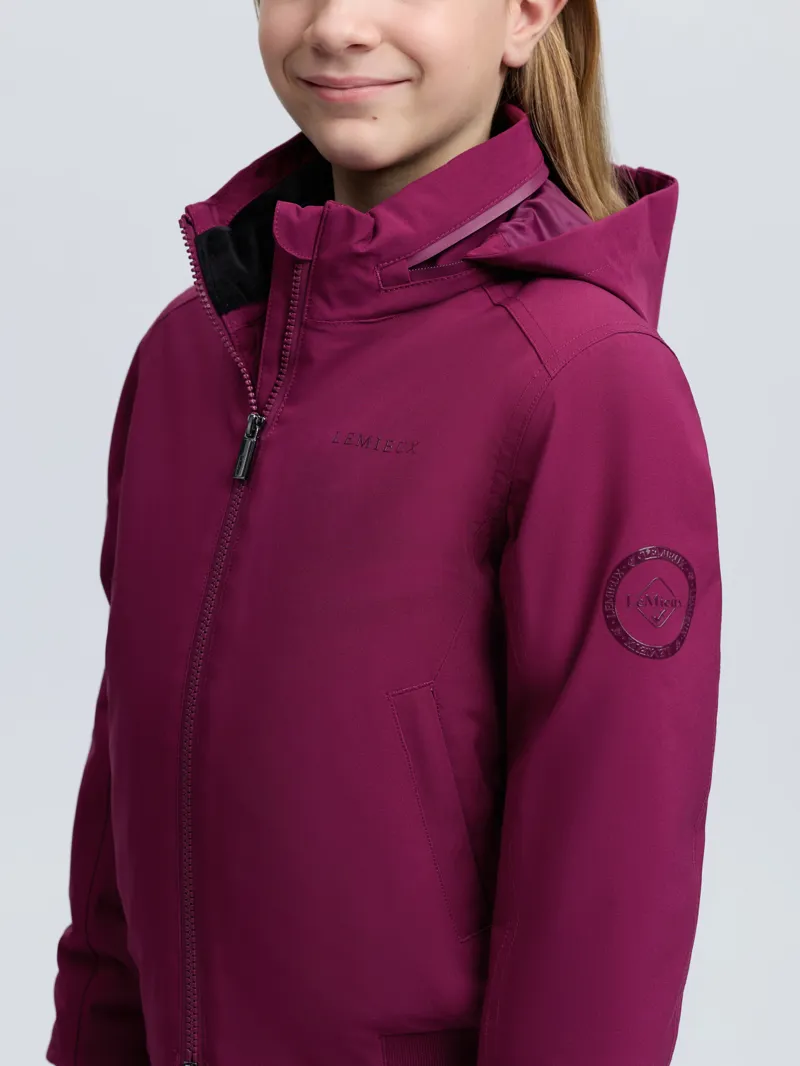Young Rider Clarissa Crew Jacket Blackberry-1