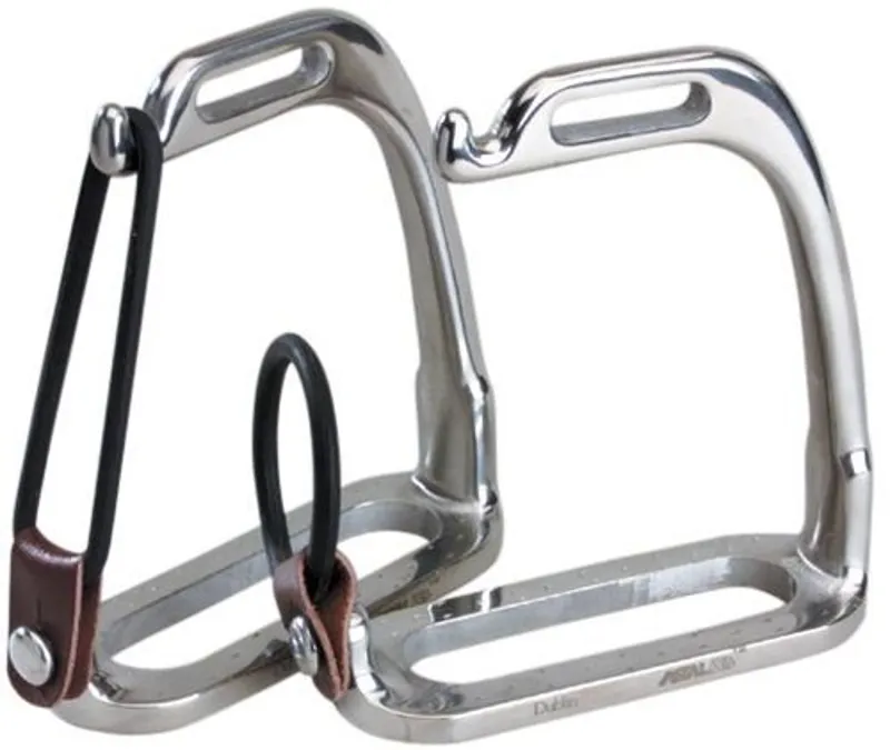 Waldhausen Stainless Steel Peacock Safety Irons Pair