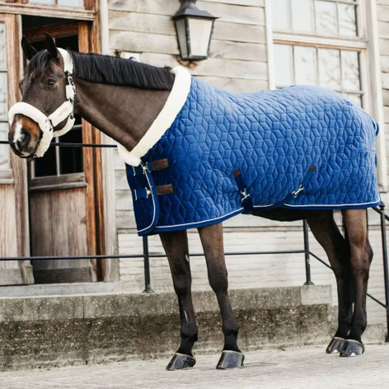 Kentucky Show Rug Velvet 160g Navy-2