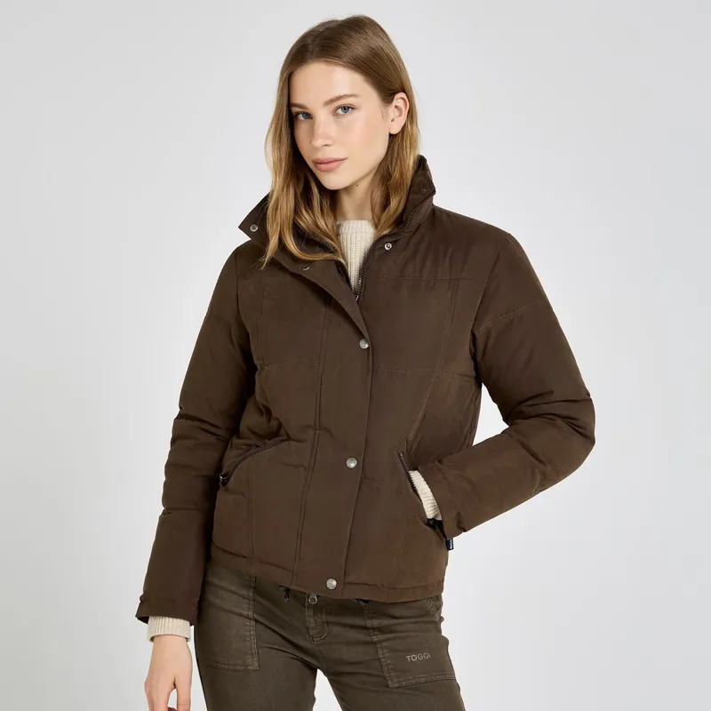 Toggi Panache Downfill Padded Jacket Black Coffee-2