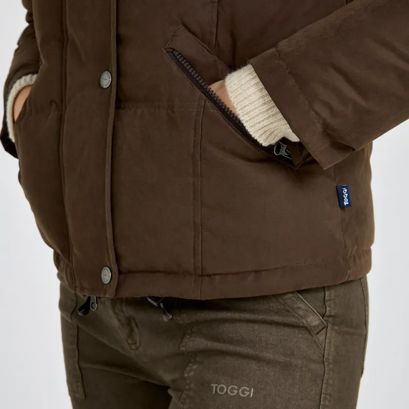 Toggi Panache Downfill Padded Jacket Black Coffee-4