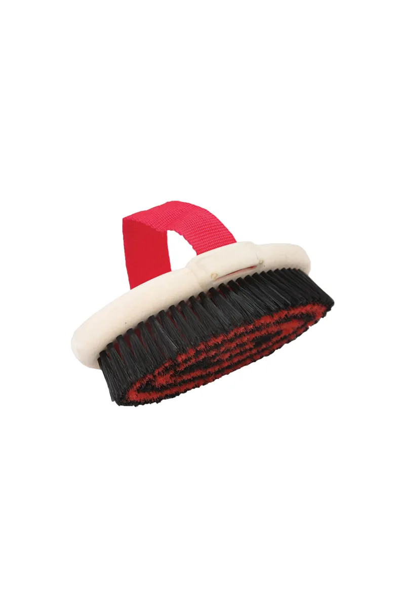 Celtic Equine Body Brush Plastic Black