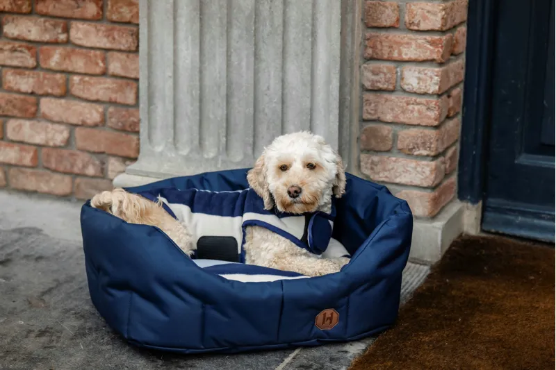 Horseware Newmarket Dog Bed Witney Navy