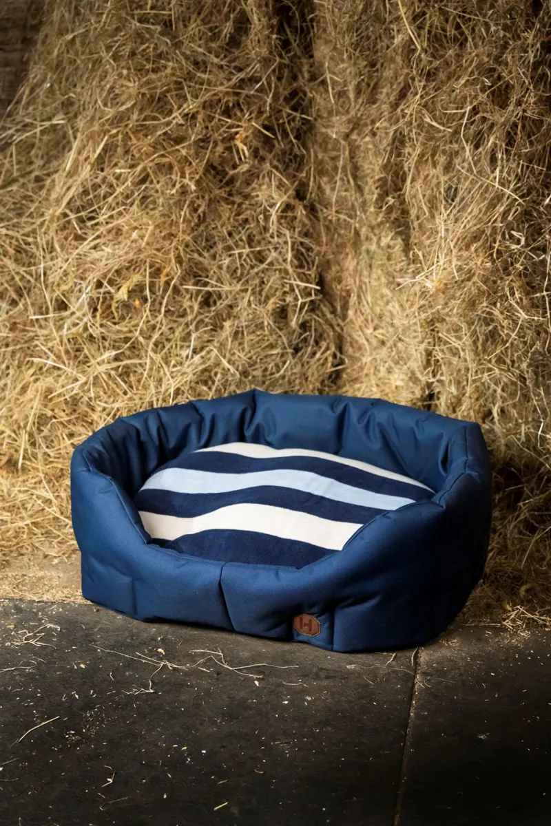 Horseware Newmarket Dog Bed Witney Navy-2