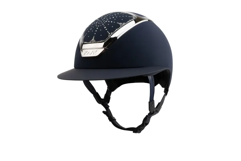 Kask Starlady Navy Prestige Riviera Crystals 55cm-2