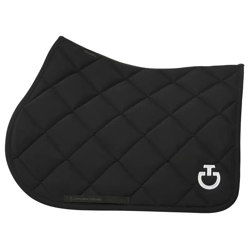 Cavalleria Toscana Jumping Horse Saddle Pad Black