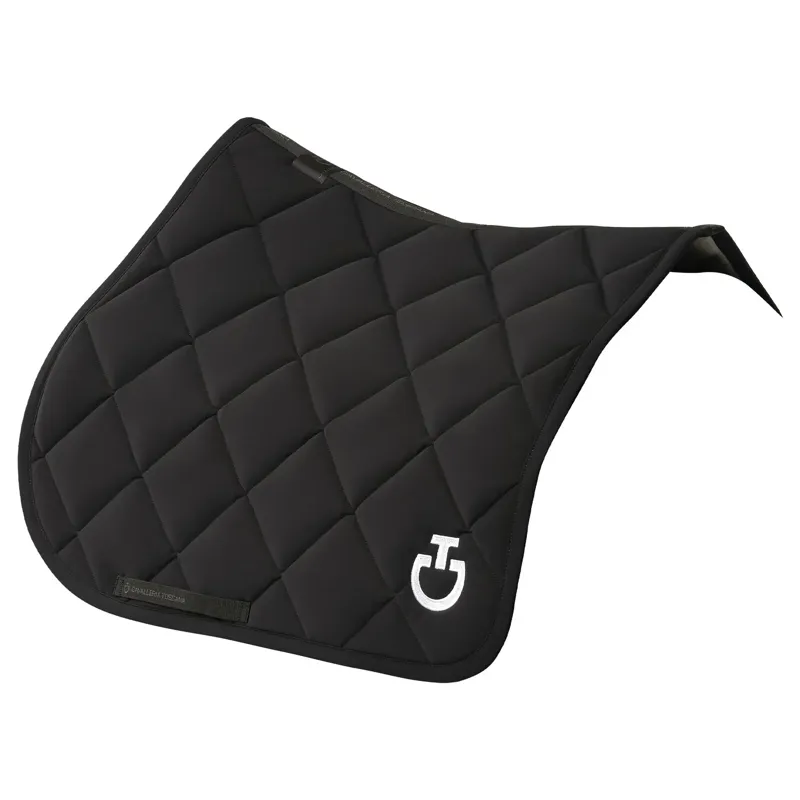 Cavalleria Toscana Jumping Horse Saddle Pad Black-1