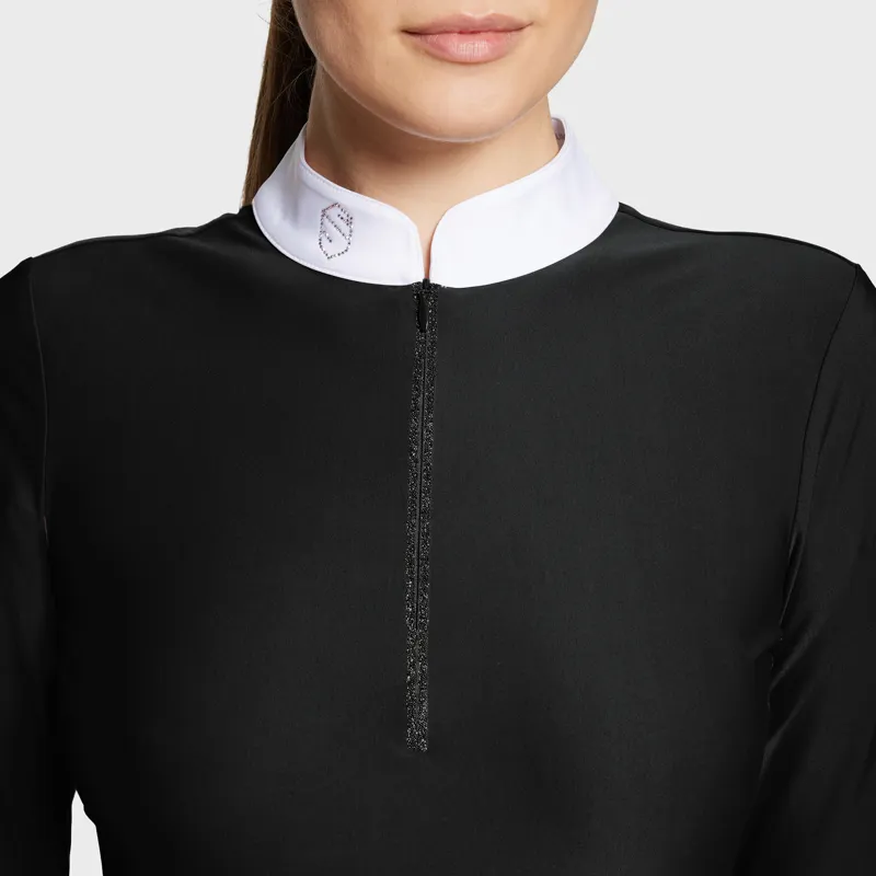 Samshield FW25 Aloise Long Sleeve Shirt Black-2
