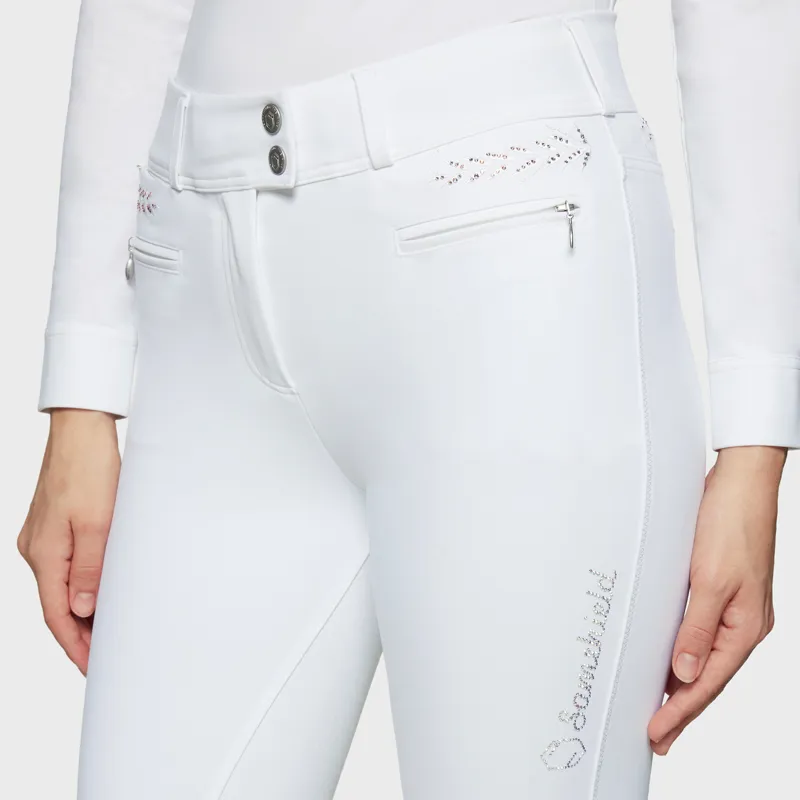 Samshield FW25 Capucine Full Grip Breeches White-2