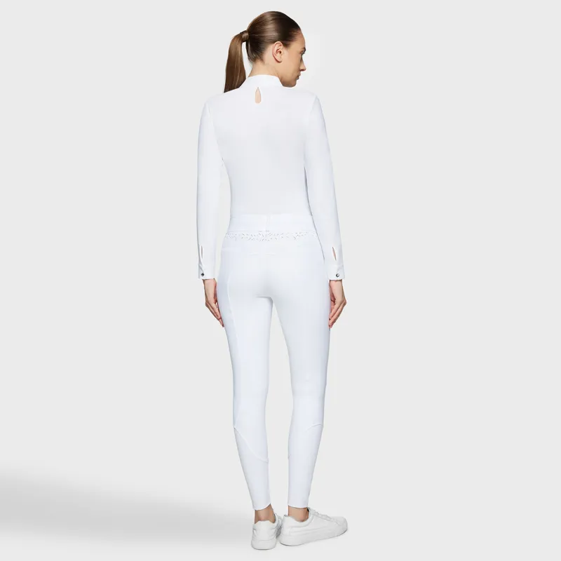 Samshield FW25 Capucine Knee Grip Breeches White-1