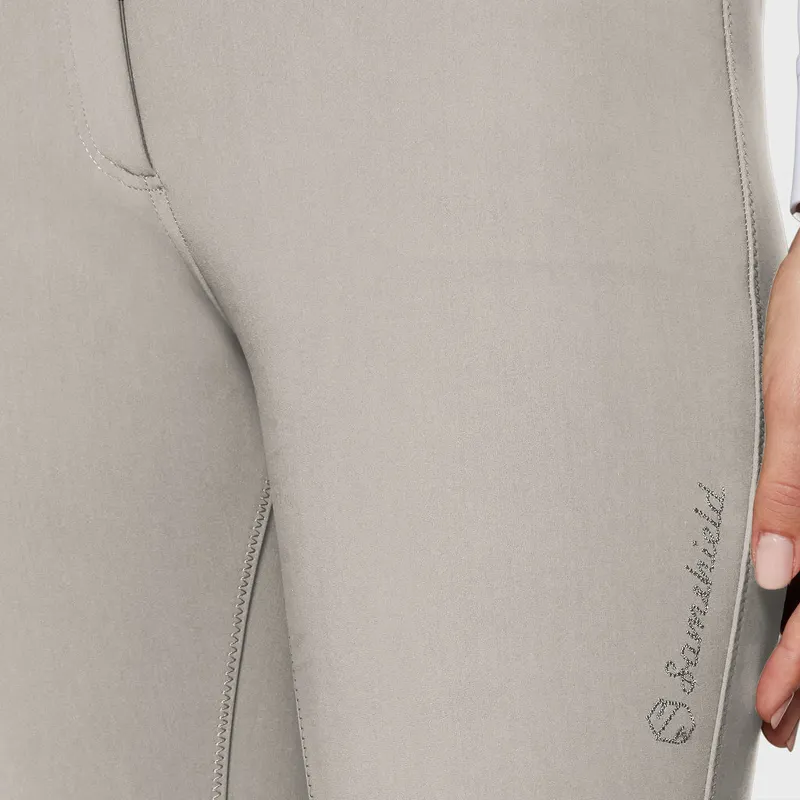 Samshield Chloe Crystal Knee Grip Breeches Sand-2