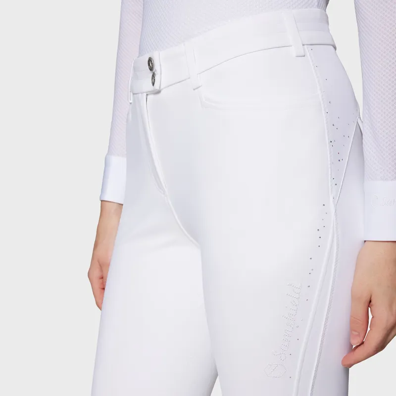 Samshield Dalia Knee Grip Breeches White-1