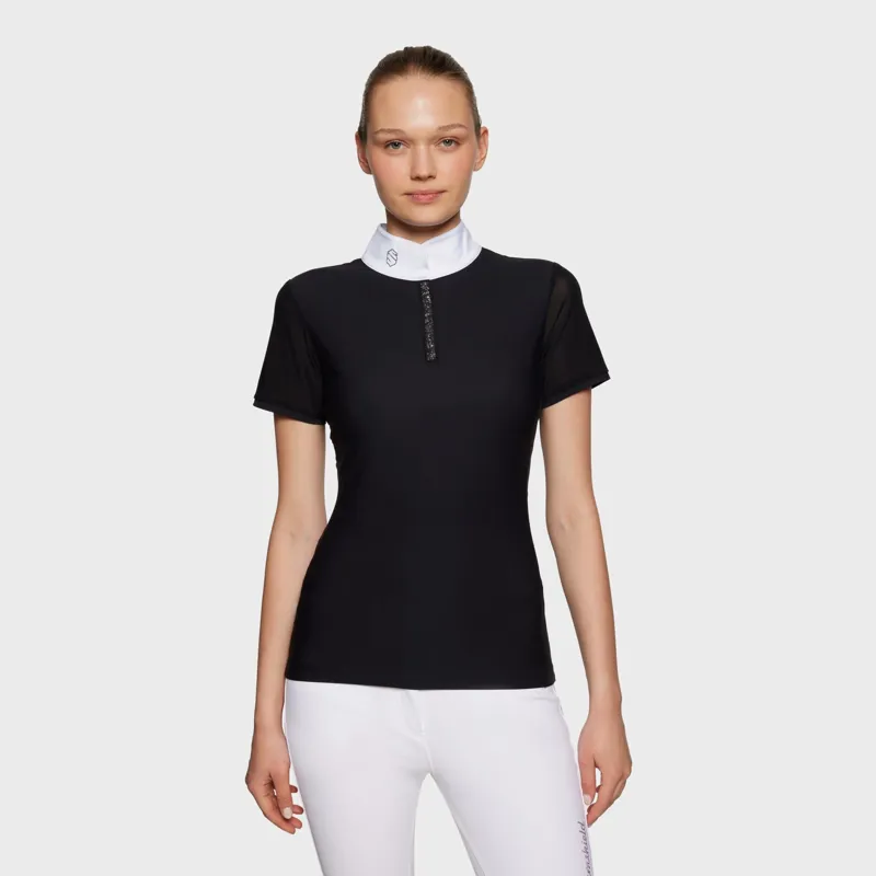 Samshield Roxy Premium Short Sleeve Shirt Mesh Black