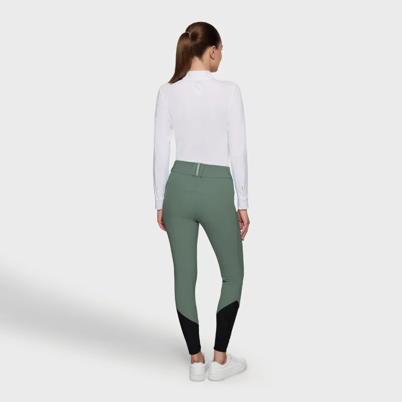 Samshield Tallia Knee Grip Breeches Pistachio-1