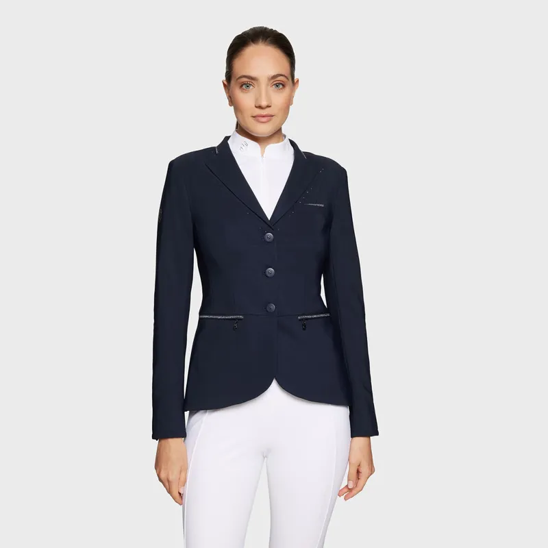 Samshield Victorine Crystal Fabric Jacket Navy