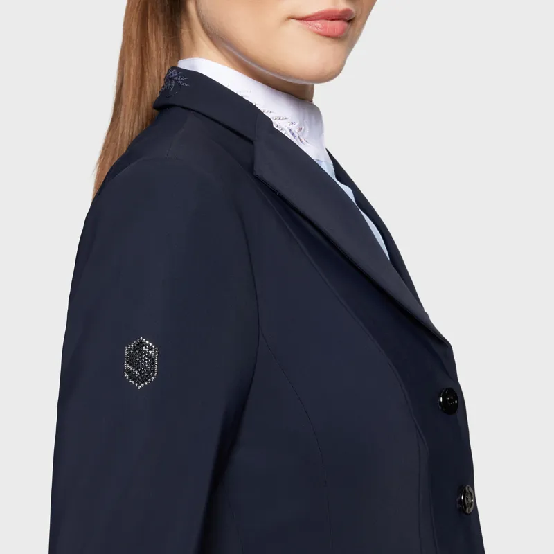 Samshield FW25 Victory Flower Crystal Jacket Navy-2