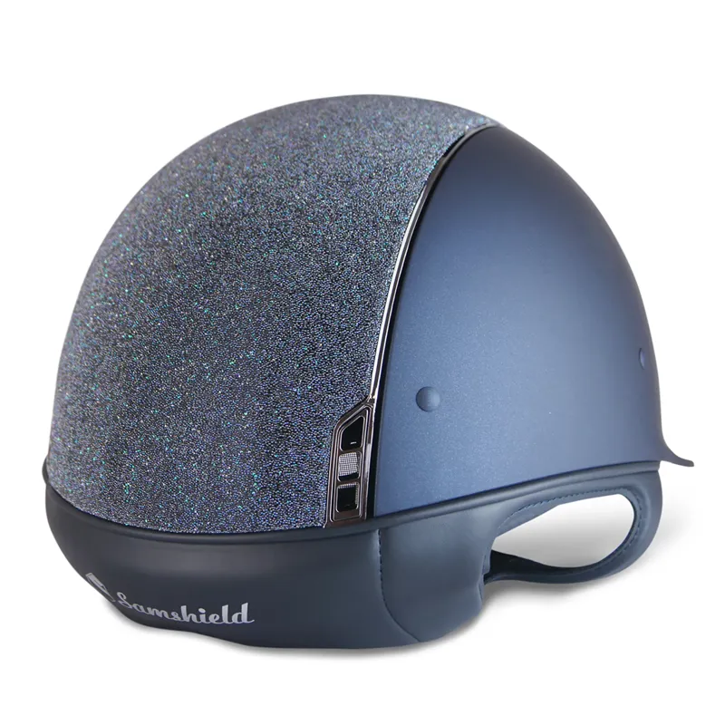 Miss Shadowmatt Crystal Fabric Paradise Shine Blue Medium-2