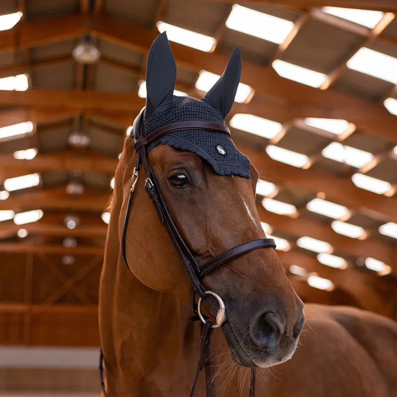 Samshield Flyshield Fly Veil Emboidery Anthracite Full