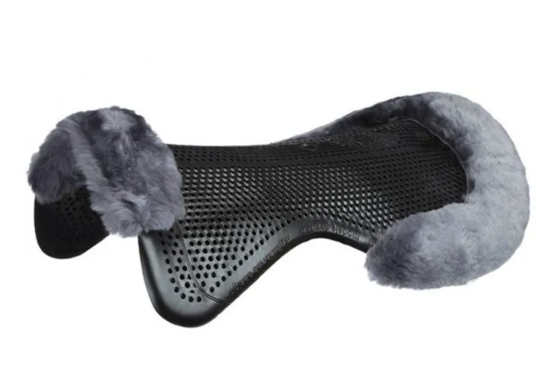 Acavallo Just Gel Lambskin Half Pad Black