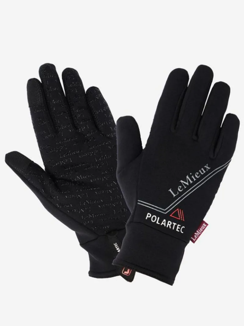 Le Mieux Polartec Gloves Black-1