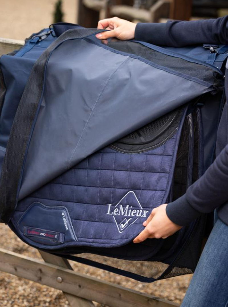 Saddle Pad Carry Bag Navy-1