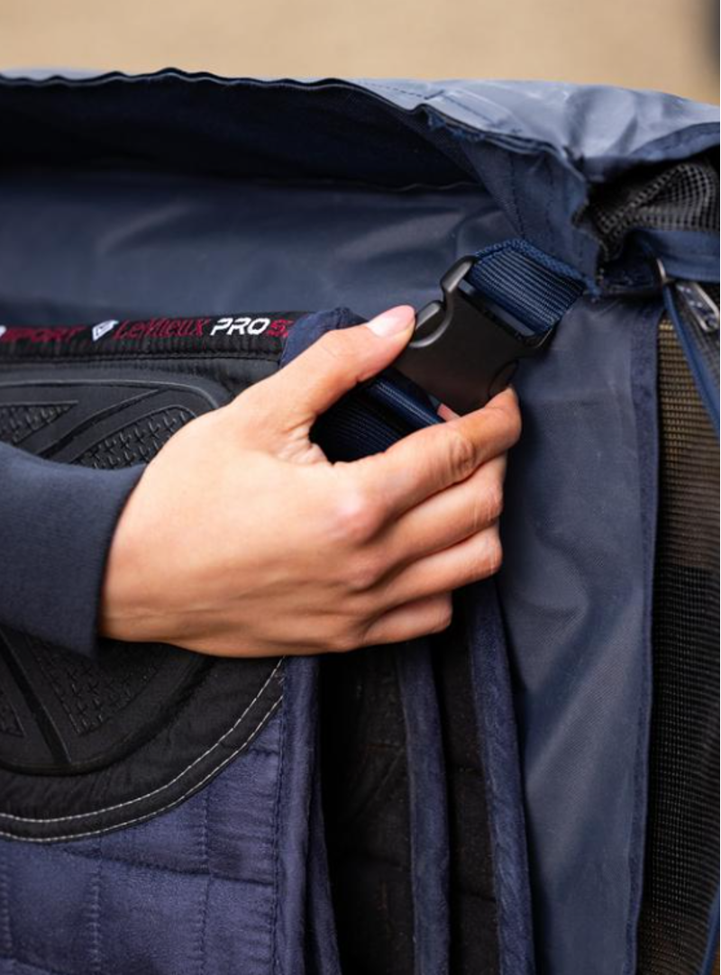Saddle Pad Carry Bag Navy-2