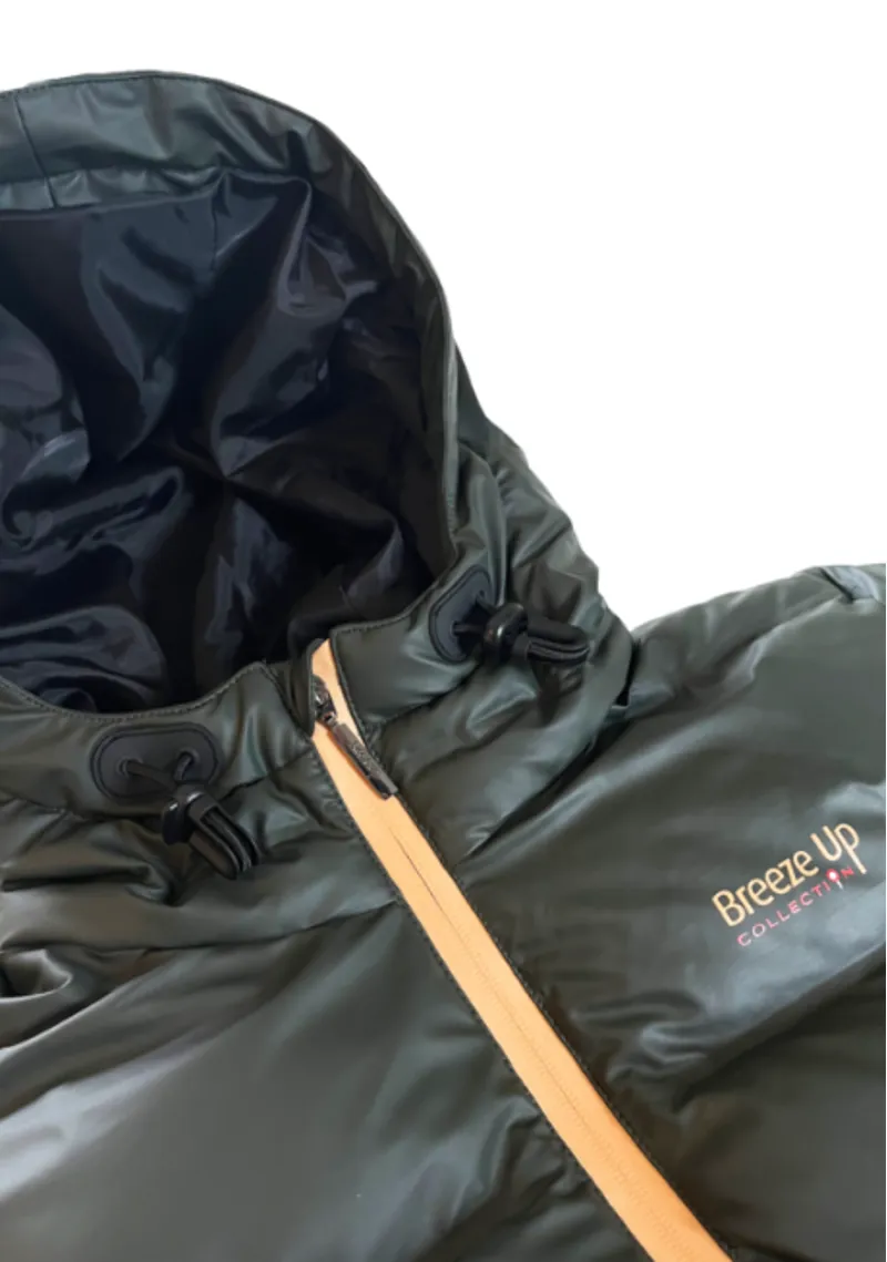 Breeze Up Tempesta Superflex Puffer Jacket Olive green-1