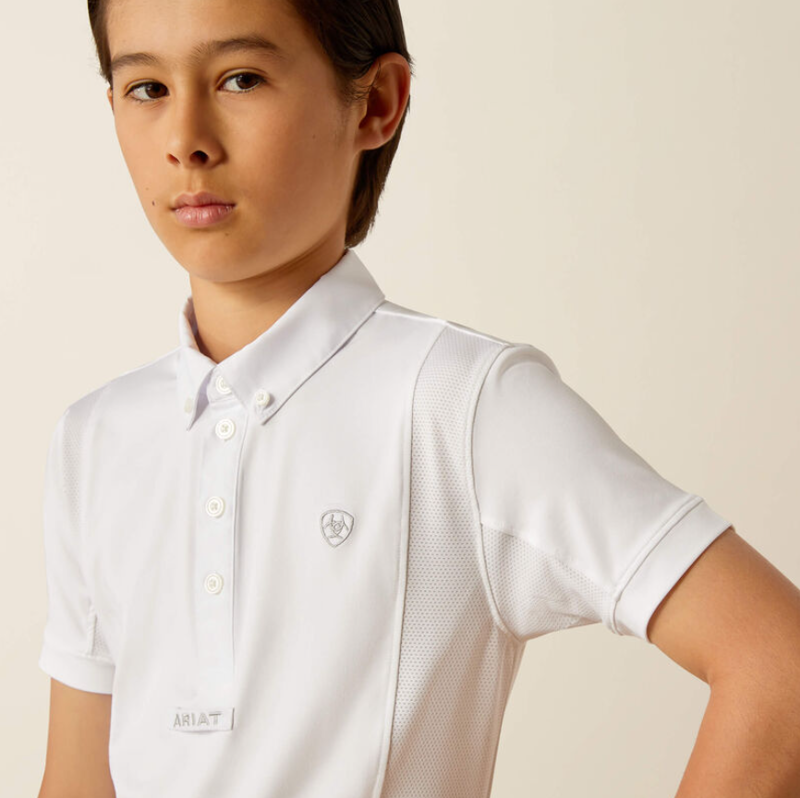 Youth Tek Show Shirt White-2