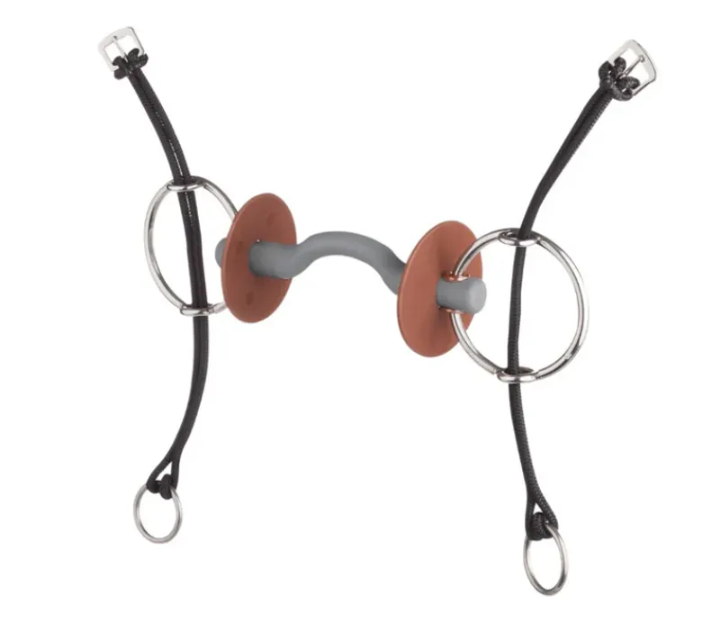 Beris Gag Bit Tongue Port Snaffle Soft