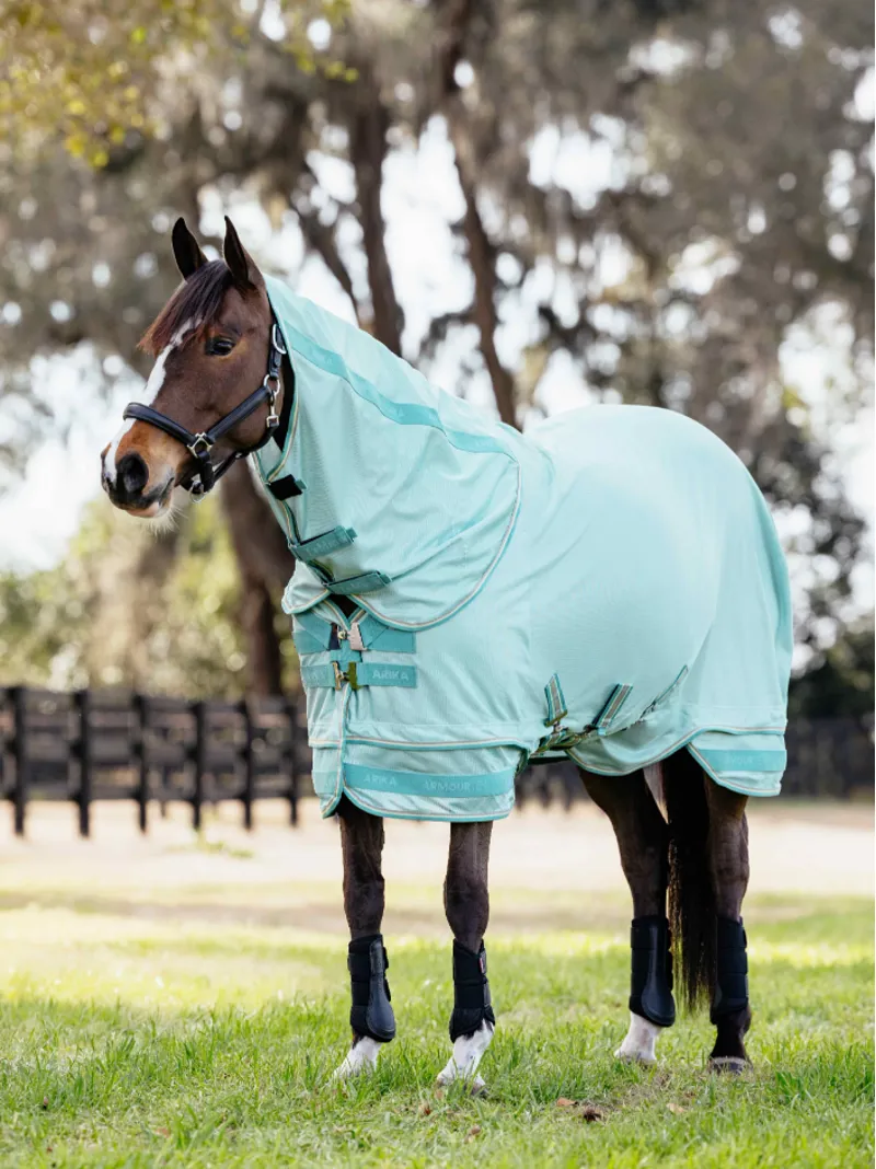 Arika Armour-Tek Fly Rug Aqua
