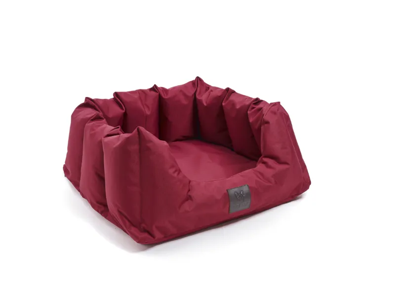Digby and Fox Nest Dog Bed Maroon