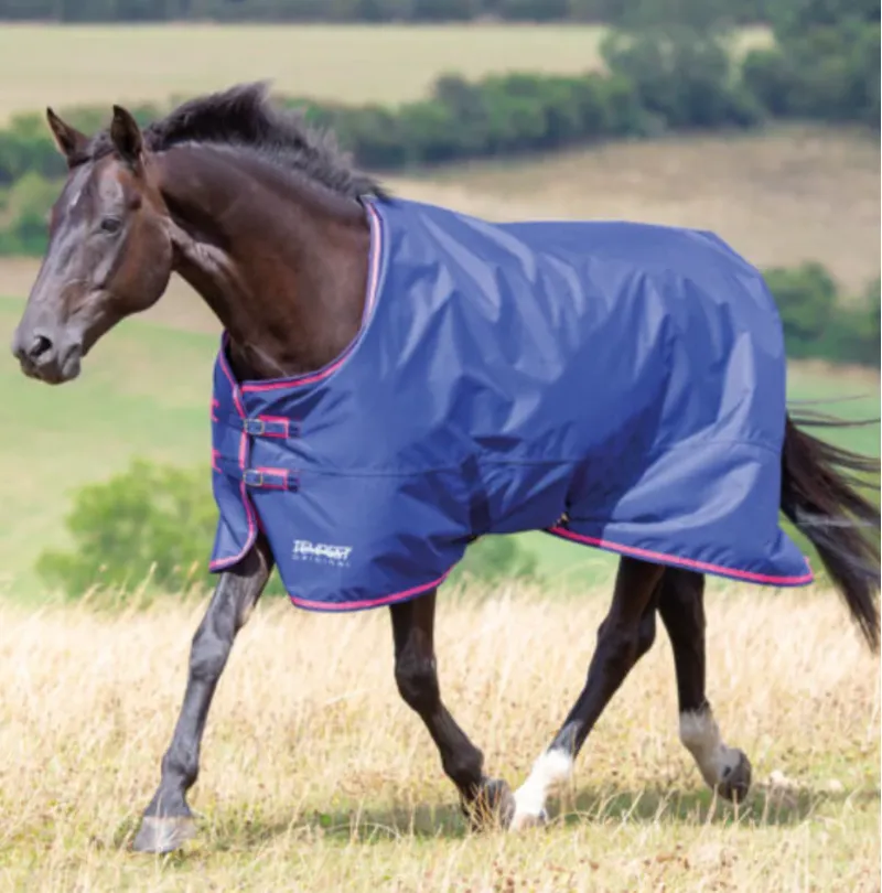 Tempest Original 100 Turnout Rug Navy/Pink