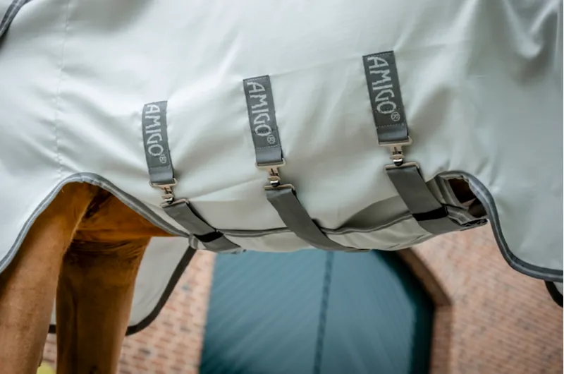 Horseware Amigo Ripstop Hoody Grey/Silver-1