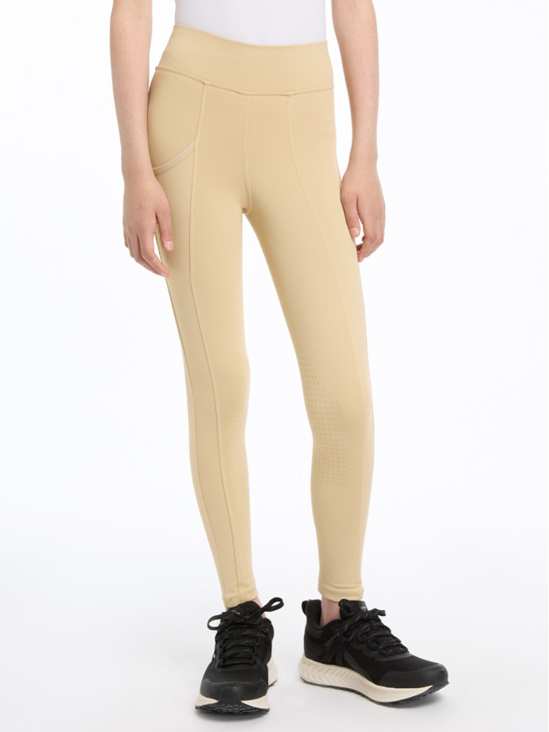 Young Rider Pull On Breeches Beige