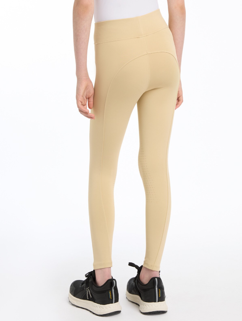 Young Rider Pull On Breeches Beige-1