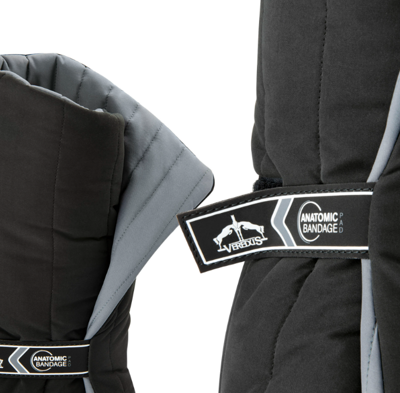 Anatomic Bandage Pad Rear Black