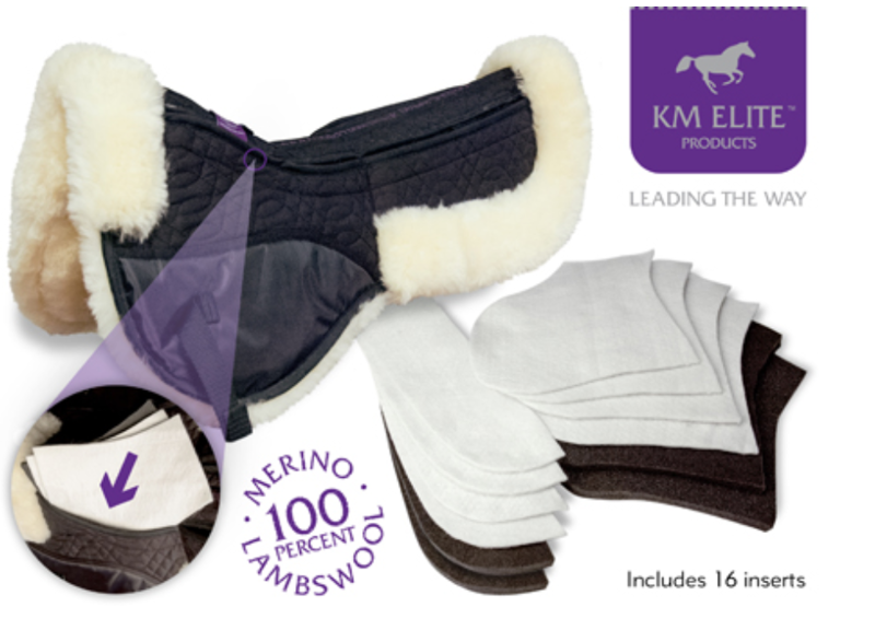 KM Elite Adaptor Pad White/Natural