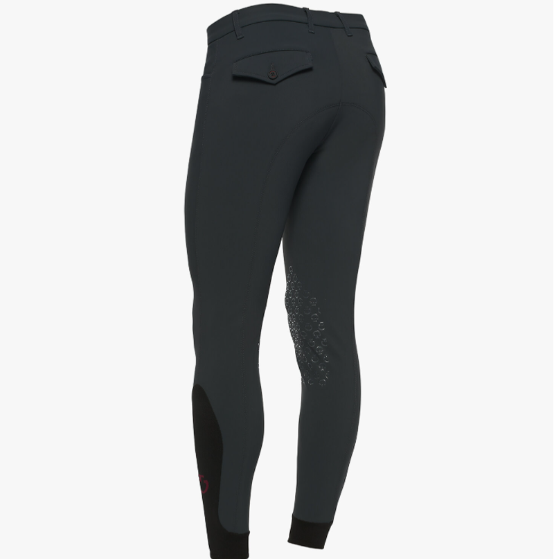 Cavalleria Toscana Mens Knee Grip Breeches New Grip System Charcoal Grey-2