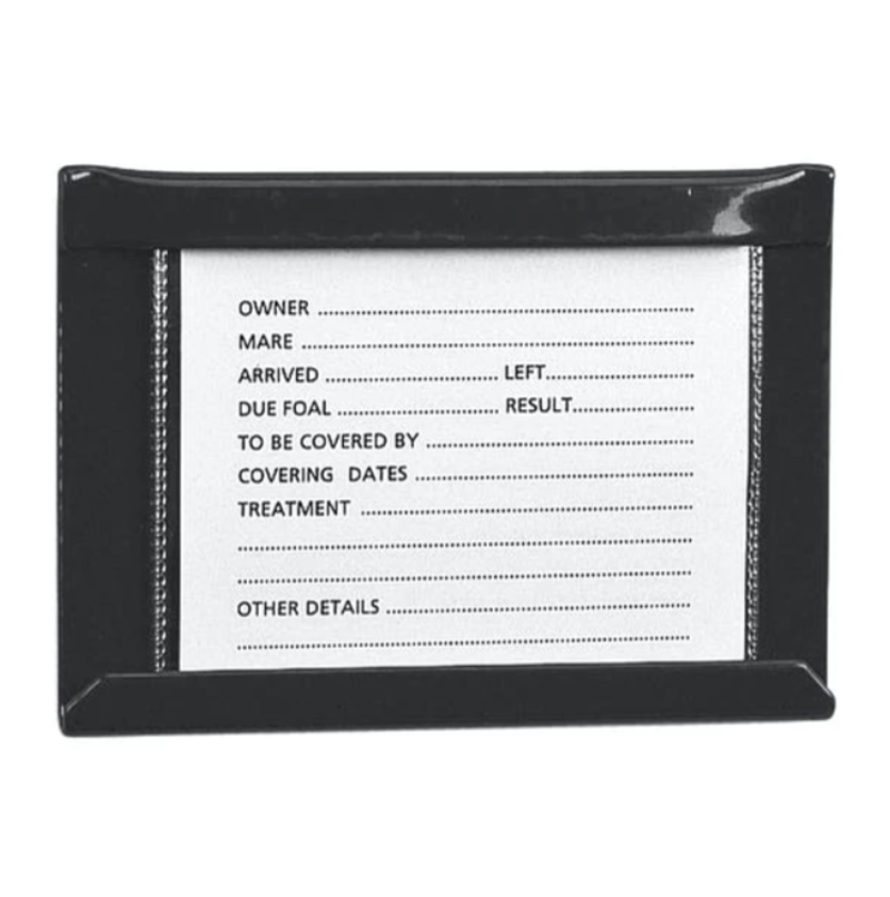Stud Card Holder Large Black