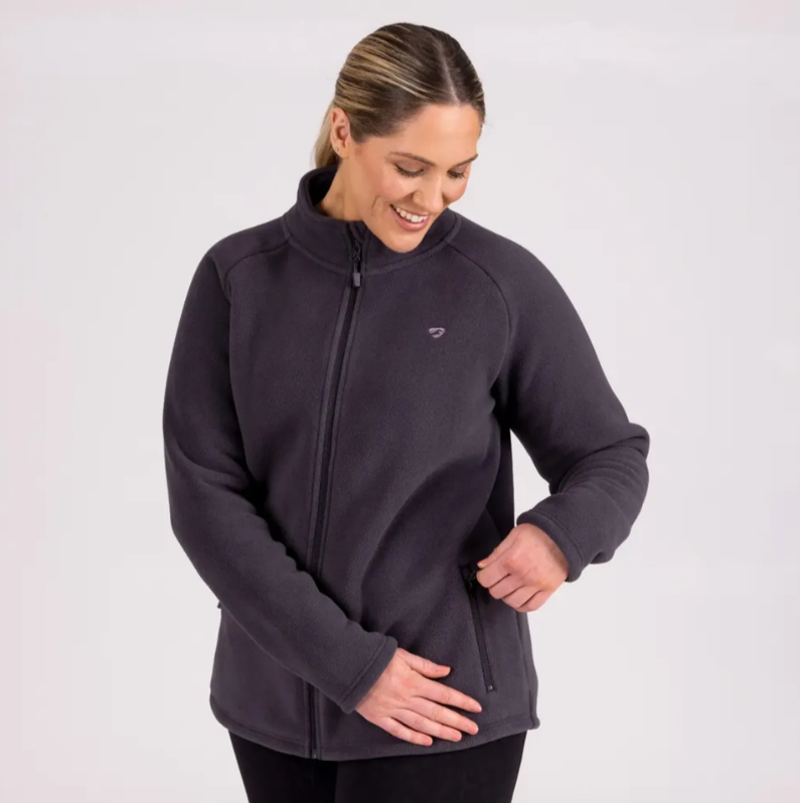 Aubrion Restore Full Zip Fleece CHARCOAL