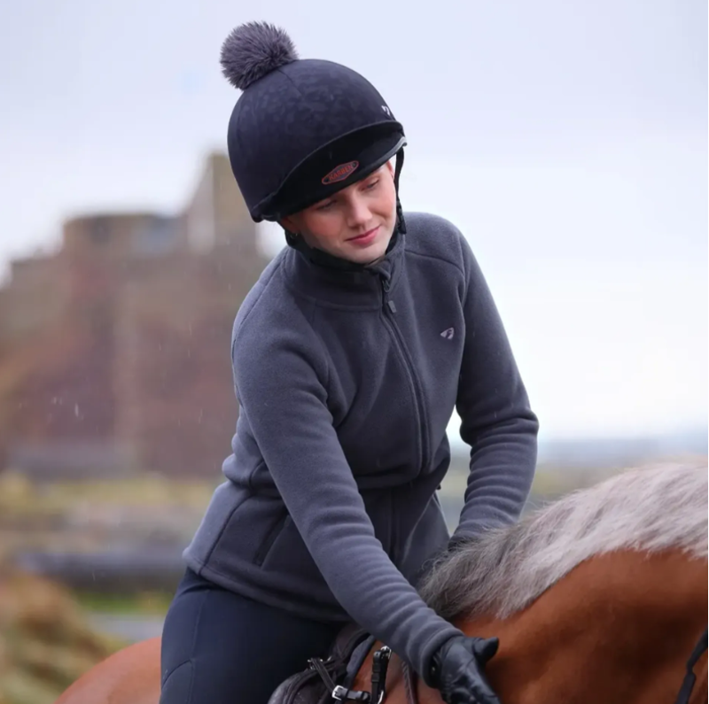 Aubrion Restore Full Zip Fleece CHARCOAL-1